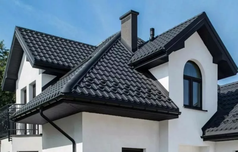 Снегозадержатель Aquasystem для металлической черепицы  RR 32 Темно-коричневый купить в краснодаре