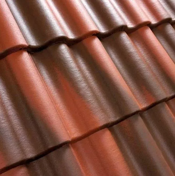 Рядовая черепица Kriastak. Цементно-песчаная. Antik Кирпично-красный купить в краснодаре