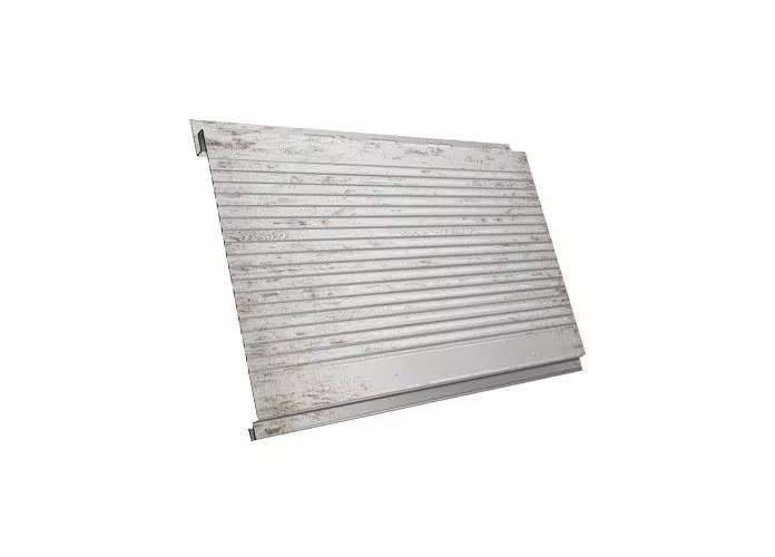 Металлический сайдинг Grand Line Вертикаль Гофр Print Elite Cнежное дерево купить в краснодаре