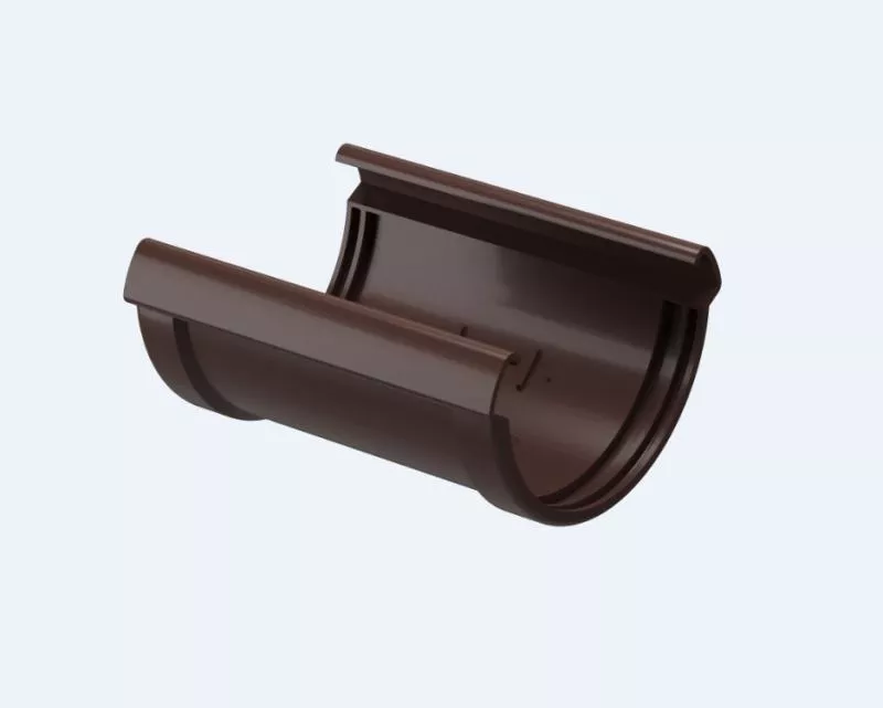 Соединитель желобов Döcke LUX Шоколад купить в краснодаре