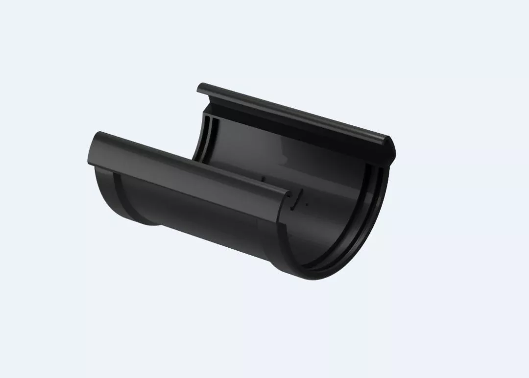 Соединитель желобов Döcke LUX RR33 Карбон купить в краснодаре