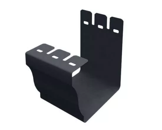 Соединитель желоба Grand Line Vortex Matt 127мм RAL 7024 Серый купить в краснодаре