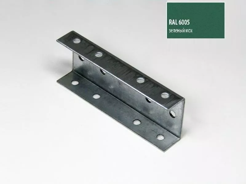 Соединитель профиль-поперечины 40*20 , порошковая окраска RAL 6005 Зеленый купить в краснодаре
