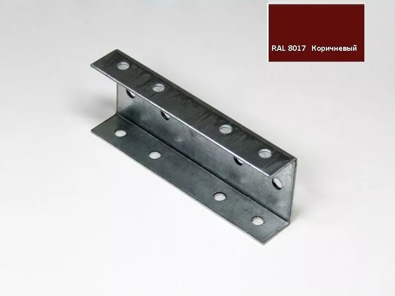 Соединитель профиль-поперечины 40*20 , порошковая окраска RAL 8017 Коричневый купить в краснодаре