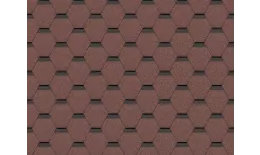 Гибкая черепица Docke STANDARD Сота красный. Цена: 531 руб. Артикул: Docke7-red