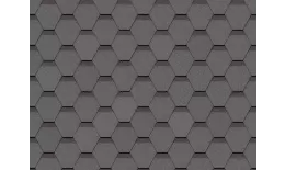 Гибкая черепица Docke STANDARD Сота серый. Цена: 531 руб. Артикул: Docke7-grey