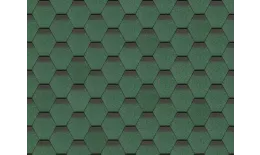 Гибкая черепица Docke STANDARD Сота зеленый. Цена: 531 руб. Артикул: Docke7