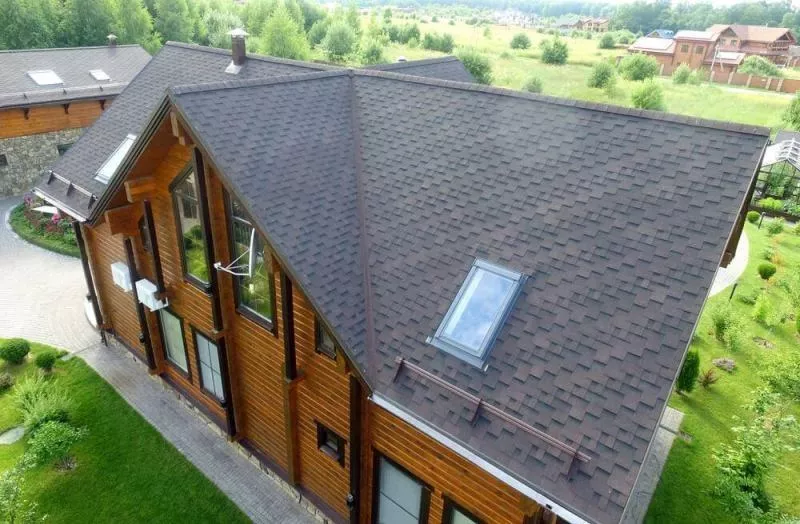 Гибкая черепица Katepal Rocky спелый каштан купить в краснодаре