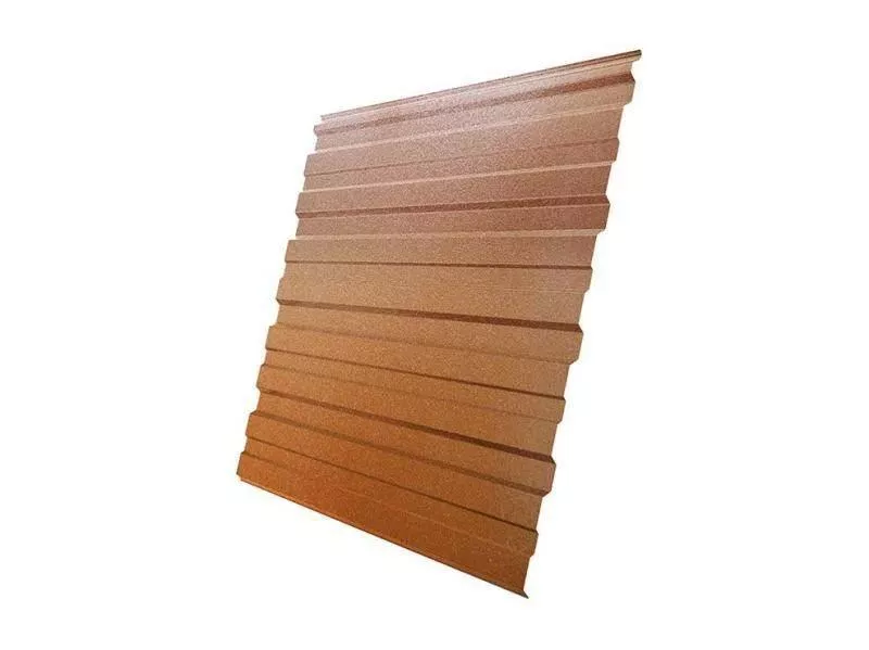 Профнастил Grand Line С10 R Quarzit 0,5 мм Cuprum steel Медь купить в краснодаре