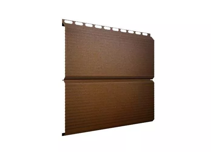 Металлический сайдинг Grand Line ЭкоБрус Гофр Quarzit 0,5 мм Cuprum steel Медь купить в краснодаре