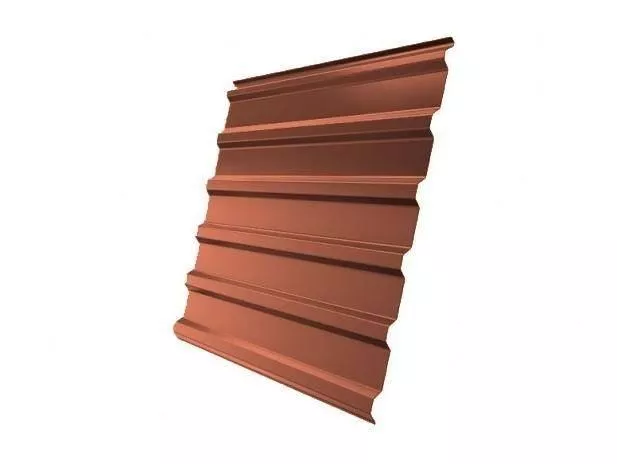 Профнастил Grand Line С21 R Quarzit 0,5 мм Cuprum steel Медь купить в краснодаре