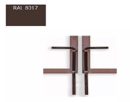 Стопор для ворот, СВ (50см) ППК RAL 8017 Коричневый купить в краснодаре