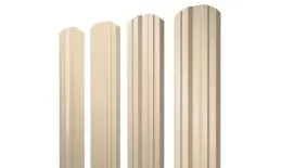 Штакетник Grand Line Twin фигурный 0,45 PE RAL 1015 Светлая слоновая кость. Цена: 77 руб. Артикул: Twin_217