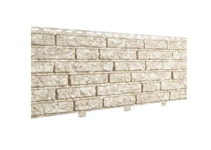 Фасадные (цокольные) панели Ю-Пласт Стоун Хаус Кварцит светло-бежевый купить в краснодаре