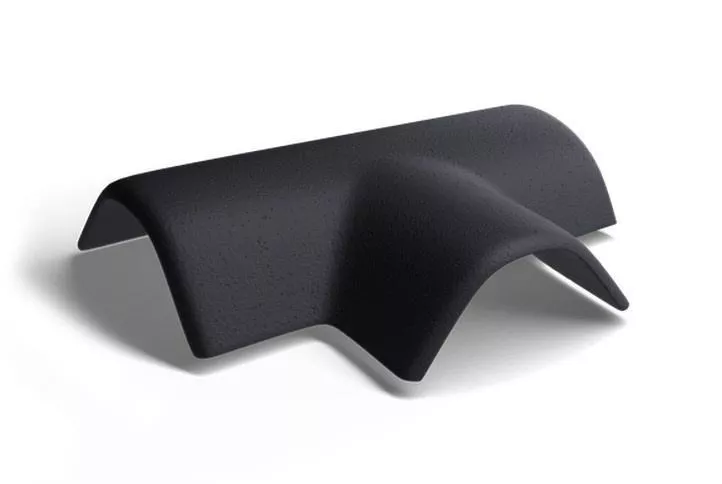 Т-образная черепица Kriastak. Цементно-песчаная. Classic Черный купить в краснодаре