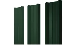 Штакетник Grand Line П -образный В 0,5 Velur RAL 6020 Хромовая зелень. Артикул: Pobraz_106