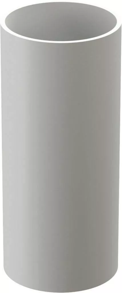 Труба водосточная 1 м Döcke LUX Пломбир купить в краснодаре