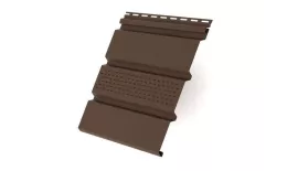 Софит виниловый Т4 частично перфорированный Grand Line Классика 3,0 мм коричневый. Цена: 444 руб. Артикул: GrandLine6