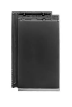 Керамическая черепица Tejas Borja, Flat 10, Black (черный) купить в краснодаре