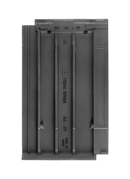 Керамическая черепица Tejas Borja, Flat 10, Graphit (графит) купить в краснодаре