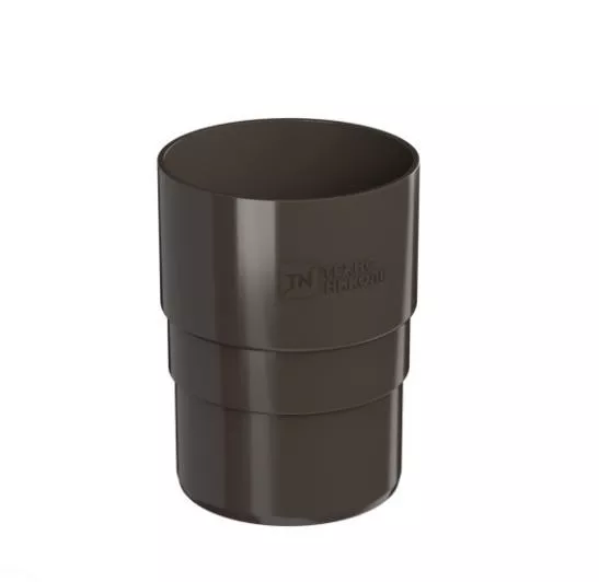 Соединительная муфта ТЕХНОНИКОЛЬ Verat ПВХ 125х82 1шт. Темно-Коричневый купить в краснодаре