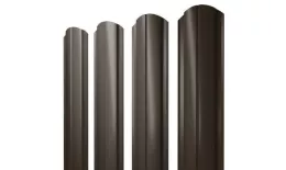 Штакетник Grand Line Slim Полукруглый фигурный 0,5 Satin Мatt RR 32 Темно-коричневый. Цена: 140 руб. Артикул: Slim_Fig_094