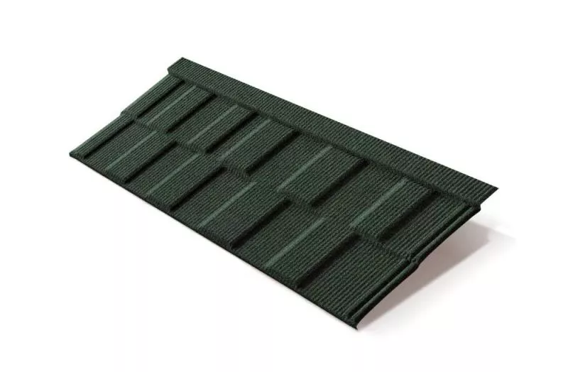 Композитная черепица Metrotile MetroViksen Темно-зеленый купить в краснодаре