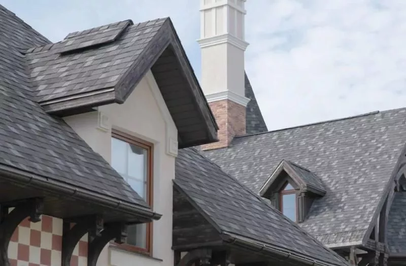 Гибкая черепица Tegola Nordland Аляска темный сланец купить в краснодаре