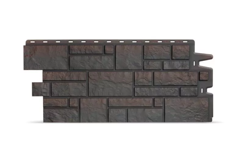 Фасадные панели Docke под Камень BURG Темный купить в краснодаре