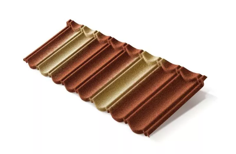 Композитная черепица Metrotile MetroBond Терракотово-желтый купить в краснодаре