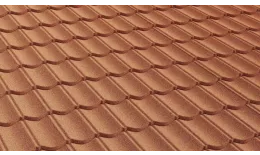 Композитная черепица AeroDek Traditional Терракота. Артикул: AeroTr-terr