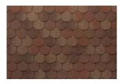 Гибкая черепица Tegola Nordland Антик терракота – Купить оптом и в розницу
