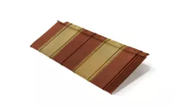 Композитная черепица Metrotile IPanel Терракотово-желтый. Артикул: MetrotilePanel-terry