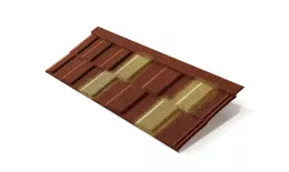 Композитная черепица Metrotile MetroViksen Терракотово-желтый. Цена: 1612 руб. Артикул: Metrotile5-terry