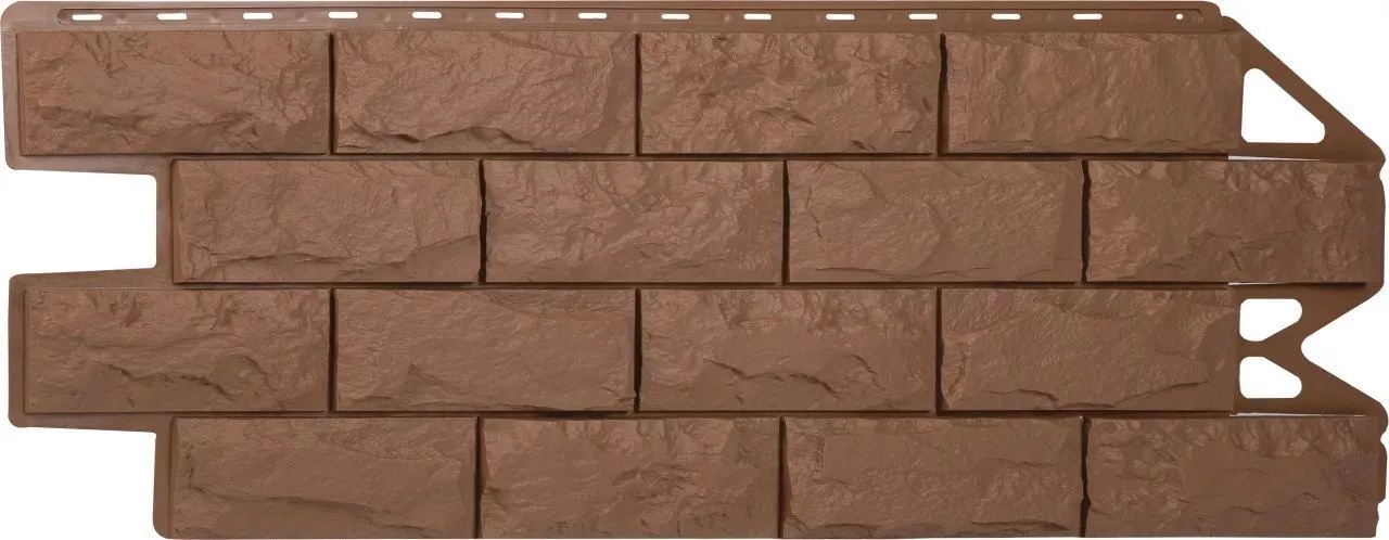 Фасадные панели Альта-Профиль Фагот ЭКО Терракотовый купить в краснодаре