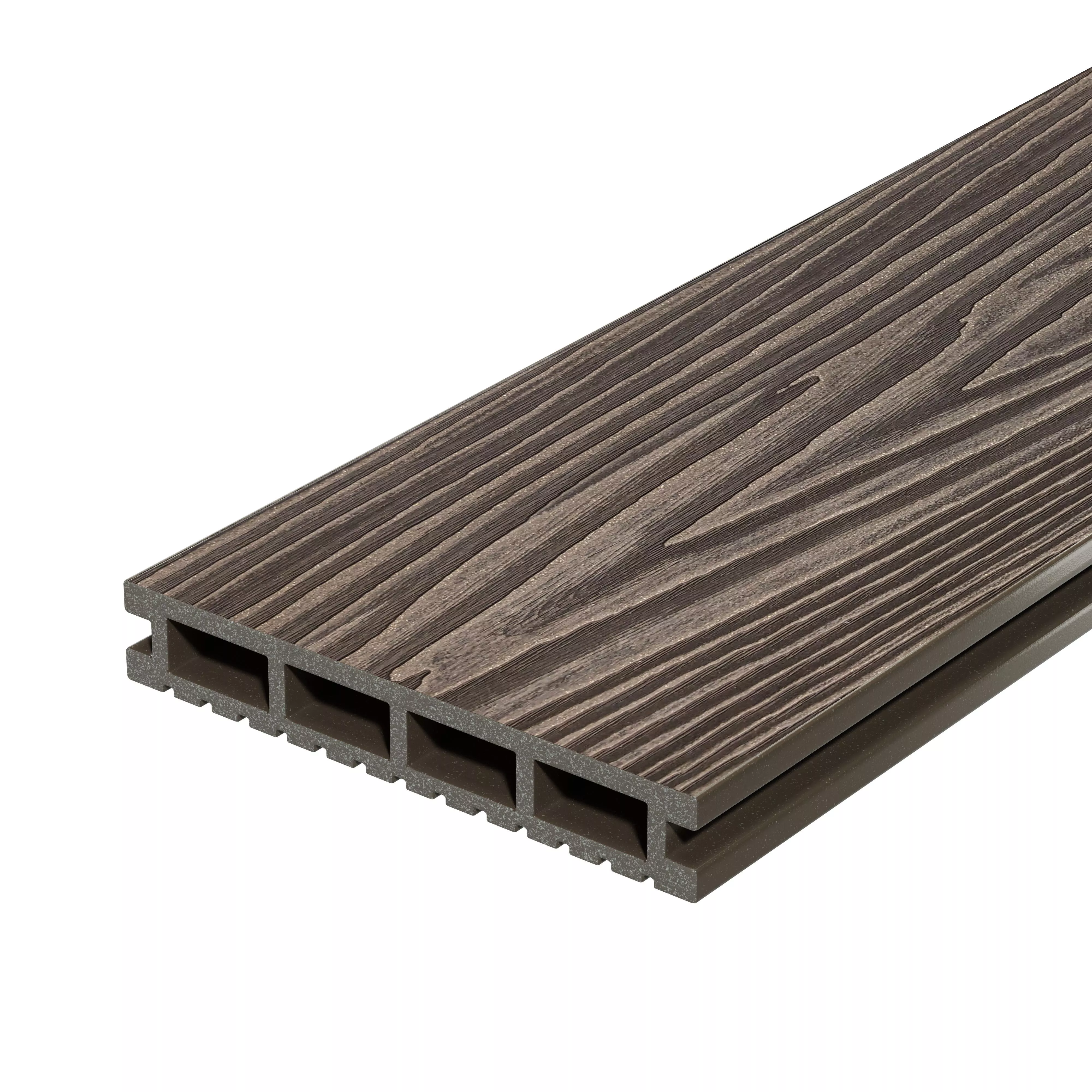 Террасная доска Decking Urban Венге (Темный Орех) 150х24х3000мм 0.45м2 купить в краснодаре