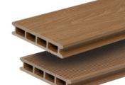 Террасная доска GRINDERDECO, ДПК, карамель, 3D тиснение  дуб , 150х25х3000мм – Купить оптом и в розницу