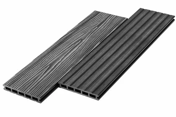 Террасная доска из ДПК UnoDeck Mogano, графит 3м купить в краснодаре