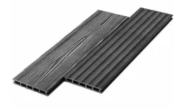 Террасная доска из ДПК UnoDeck Mogano, графит 3м. Артикул: 49072