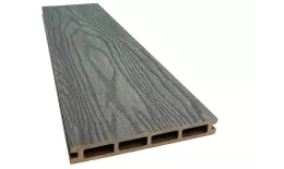 Террасная доска Slim 3D с тиснением под дерево серый. Цена: 270 руб. Артикул: 48683