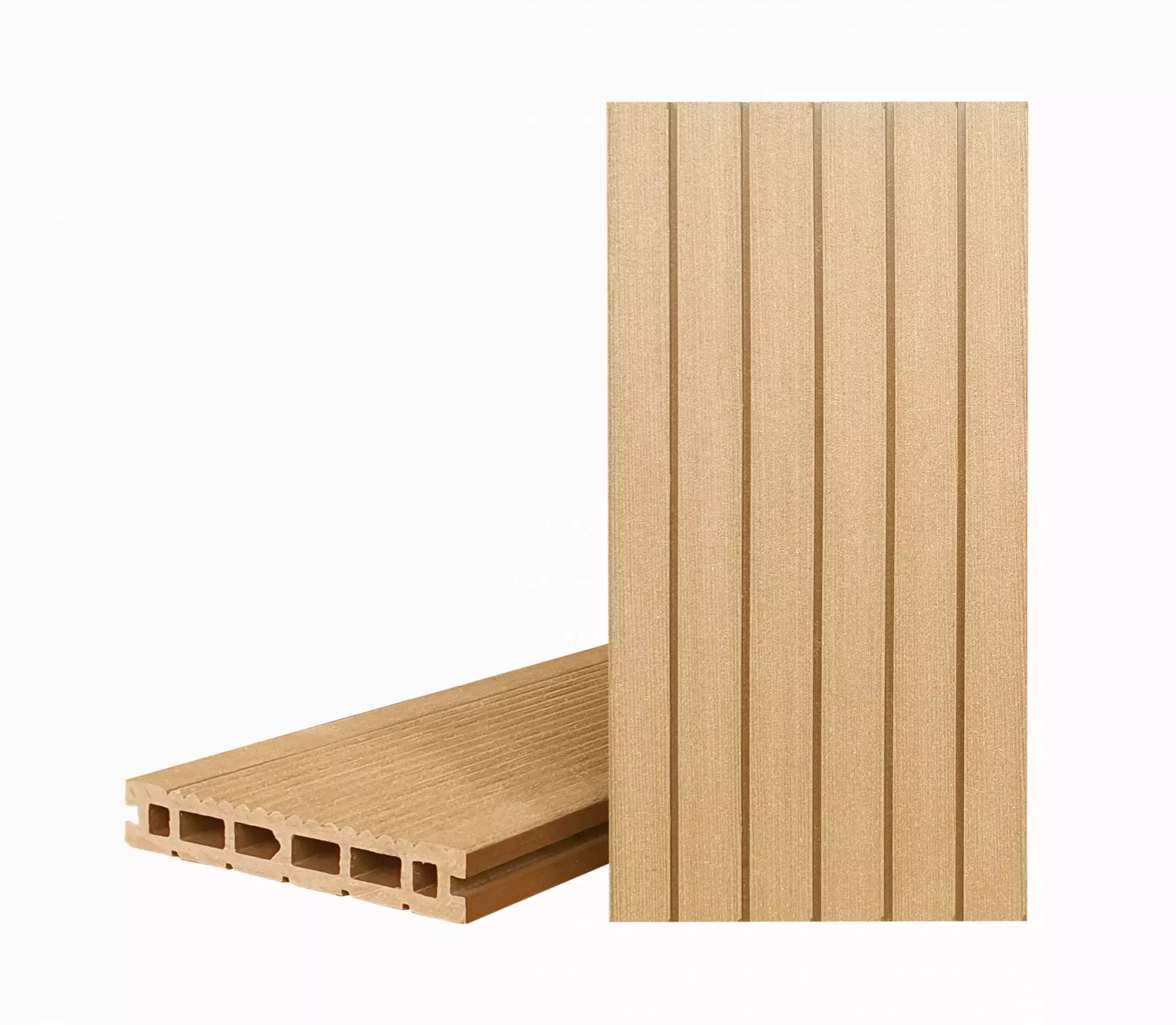 Террасная доска Террапол Классик Дуб Севилья пустотелая с пазом патио, 3м купить в краснодаре