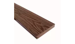 Террасная доска ТЕРРАпол полнотелая с пазом СМАРТ 3D Орех Милано 130х24х3000мм. Цена: 1040 руб. Артикул: 48791