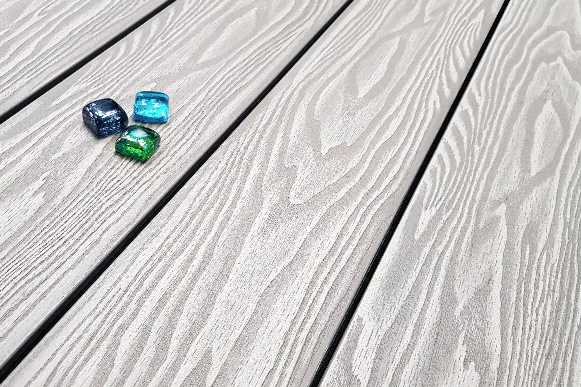 Террасная доска Террапол СМАРТ 3D Дуб Беленый пустотелая с пазом, 3м NEW купить в краснодаре