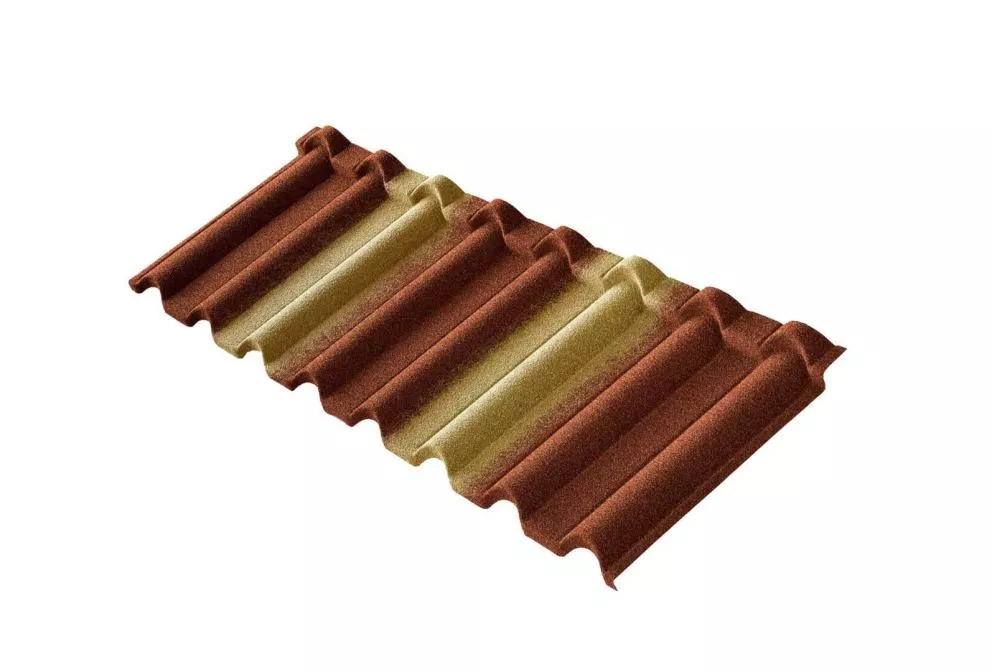 Композитная черепица Metrotile Gallo Терракотово-желтый купить в краснодаре