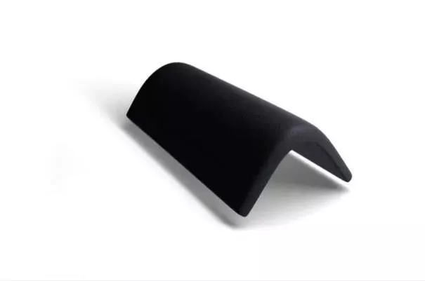 Торцевая черепица Kriastak. Цементно-песчаная. Classic Черный купить в краснодаре