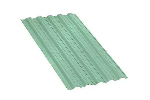 Профнастил НС35 B PURMAN 0,5 мм Tourmalin Светло-зеленый металлик купить в краснодаре