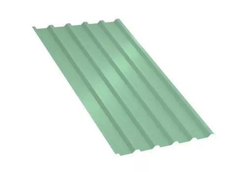 Профлист МП35 B PURMAN 0,5 мм Tourmalin Светло-зеленый металлик купить в краснодаре