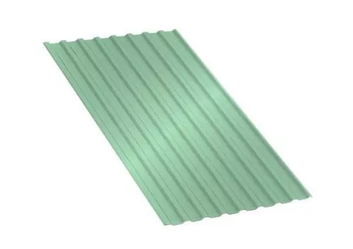 Профнастил МП20 B PURMAN 0,5 мм Tourmalin Светло-зеленый металлик купить в краснодаре