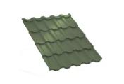 Металлочерепица Трамонтана-ML PURMAN 0.5 мм Tourmalin Светло-зеленый металлик – Купить оптом и в розницу