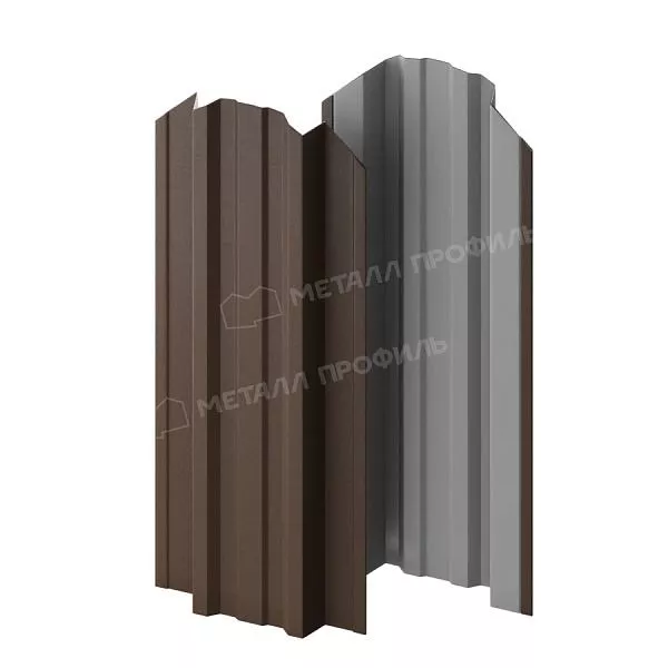 Штакетник металлический МЕТАЛЛ ПРОФИЛЬ TRAPEZE-O 16,5х118 (VALORI-20-OxiBеige-0.5) купить в краснодаре